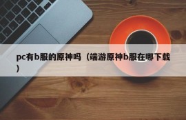 Does PC have a B-service original god (Where can I download the Duanyu Original God B service?)
